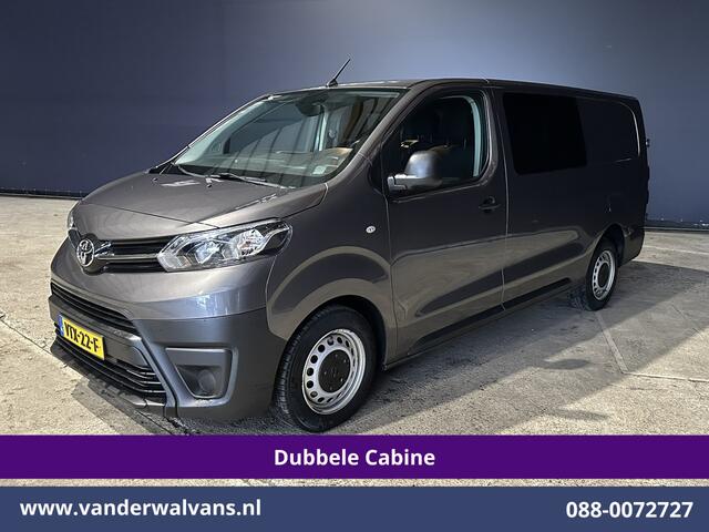 Toyota PROACE Worker 2.0 D-4D 145pk L3H1 Dubbele Cabine Euro6 Airco | 6-Zits | Navigatie | Apple Carplay | Cruisecontrol Android Auto, Parkeersensoren