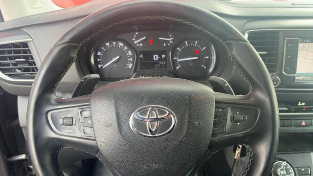 Toyota PROACE Worker 2.0 D-4D Black Line Long DC 5 PERS / AUTOMAAT / NWE D-RIEM / LEDER /STOELVERW / CARPLAY / CAMERA / TREKHAAK / NL-AUTO