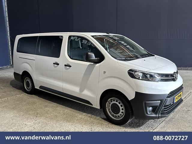 Toyota PROACE Shuttle 1.5 D-4D 120pk L3H1 Personenbus 9 Zitplaatsen Euro6 Airco | Navigatie | Apple Carplay | Cruisecontrol Android Auto, Parkeersensoren, Achterklep
