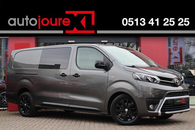 Toyota PROACE Worker 2.0 D-4D Black Line Long Dubbelcabine | Origineel NL | 2x Schuifdeur | Navigatie | Climate | Trekhaak |