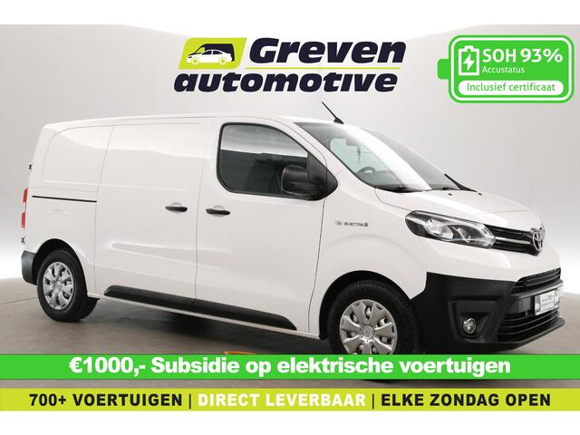 Toyota PROACE Electric 75 kWh L2H1 | Snelladen | SOH 93% | Airco | Cruise | 3 Zits | Carplay | Navi