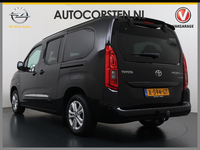 Toyota PROACE CITY Verso Electric AUT. 7persoons !Active Long Navi Camera Trekhaak Klapraam-in-klep PDC-a+v LM Dual-ECC 2-Schuifdeuren Cruise ESP Bordherkenning ABS Connect Visio Park 1 Smartphone-Oplader Dakrails Priv.Glas 50 kWh 3 fase 11kw lader ! Orig. NLse auto 1