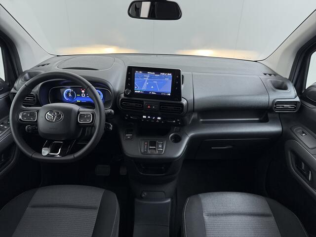 Toyota PROACE CITY Verso Electric AUT. 7persoons !Active Long Navi Camera Trekhaak Klapraam-in-klep PDC-a+v LM Dual-ECC 2-Schuifdeuren Cruise ESP Bordherkenning ABS Connect Visio Park 1 Smartphone-Oplader Dakrails Priv.Glas 50 kWh 3 fase 11kw lader ! Orig. NLse auto 1