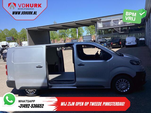 Toyota PROACE Worker 2.0 145 pk L3 2xSchuifdeur/ Adapt.Cruise/ Head Up/ Standkachel/ Stoelverw./ Carplay/ Trekhaak/ PDC