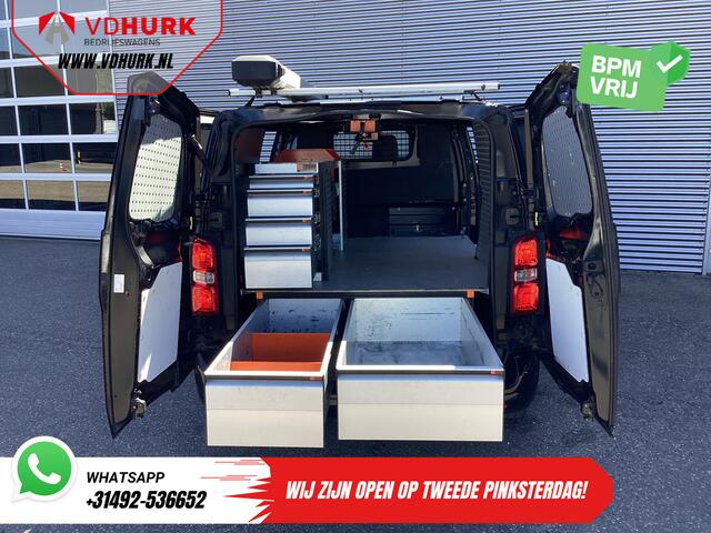 Toyota PROACE Worker 1.5 2x Schuifdeur/ Adapt.Cruise/ Head-up/ Standkachel/ Inrichting/ Stoelverw./ Carplay/ Camera/ Keyless/ Climate/ Trekhaak