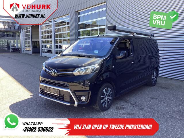 Toyota PROACE Worker 1.5 2x Schuifdeur/ Adapt.Cruise/ Head-up/ Standkachel/ Inrichting/ Stoelverw./ Carplay/ Camera/ Keyless/ Climate/ Trekhaak