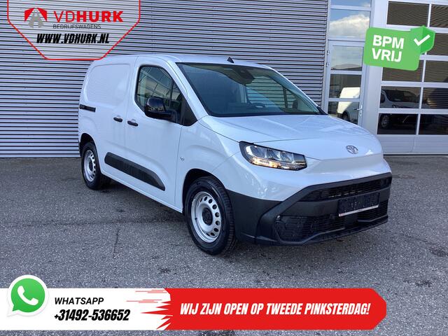 Toyota PROACE CITY Electric 345 km WLTP LED/ 3pers/ Snellader/ Standkachel/ Carplay/ Navi/ PDC/ Cruise/ Airco