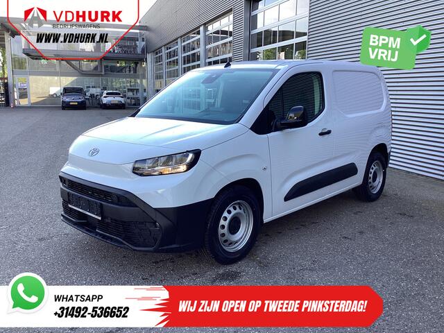 Toyota PROACE CITY Electric 345 km WLTP LED/ 3pers/ Snellader/ Standkachel/ Carplay/ Navi/ PDC/ Cruise/ Airco