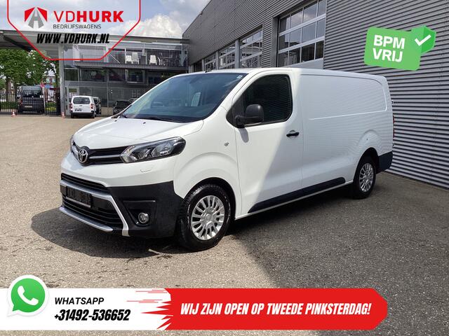 Toyota PROACE Worker 2.0 145 pk L3 Standkachel/ Stoelverw/ Carplay/ Camera/ PDC/ Cruise/ Trekhaak/ Airco