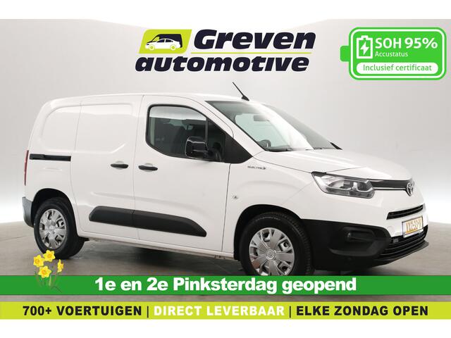 Toyota PROACE City 50 kWh | Snelladen | SOH 95% | Virtual Cockpit | 3 Zits | Airco | Cruise | Carplay | Parkeersens.
