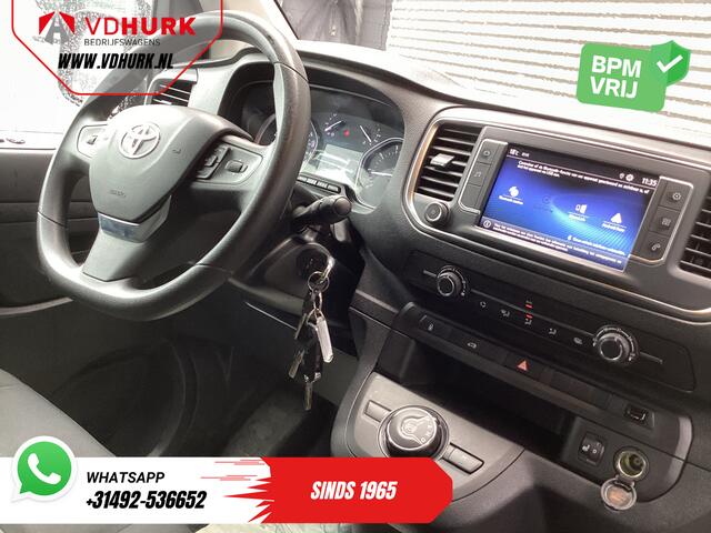 Toyota PROACE Worker 2.0 145 pk Aut. L2 Adapt.Cruise/ Standkachel/ Stoelverw./ Carplay/ Camera/ Inrichting/ Trekhaak/ Airco