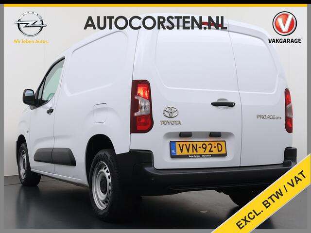 Toyota PROACE CITY 1.2T 111PK Benzine 3-Persoons Euro 6 Navi* Airco Apple Carplay Android Auto Cruise Control Pdc Live Regen-Lichtsensor Bluetooth Schuifdeur 1e Eigenaar Origineel Nederlandse Auto