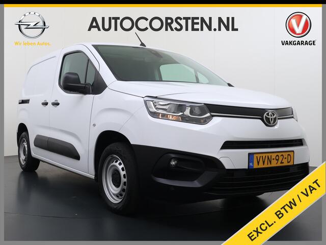 Toyota PROACE CITY 1.2T 111PK Benzine 3-Persoons Euro 6 Navi* Airco Apple Carplay Android Auto Cruise Control Pdc Live Regen-Lichtsensor Bluetooth Schuifdeur 1e Eigenaar Origineel Nederlandse Auto