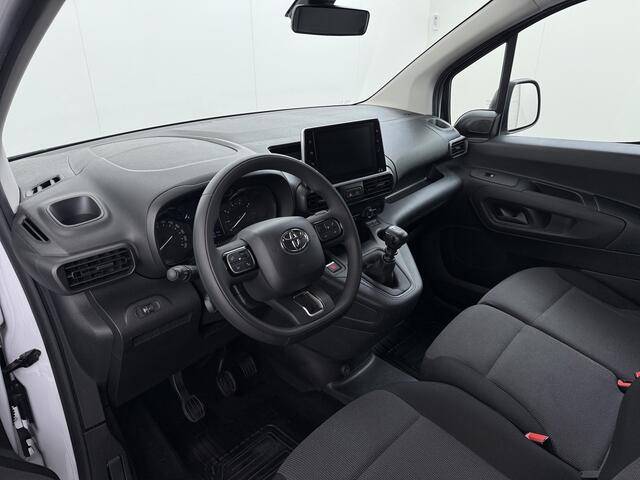 Toyota PROACE CITY 1.2T 111PK Benzine 3-Persoons Euro 6 Navi* Airco Apple Carplay Android Auto Cruise Control Pdc Live Regen-Lichtsensor Bluetooth Schuifdeur 1e Eigenaar Origineel Nederlandse Auto