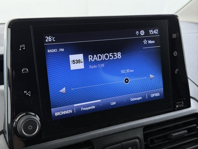 Toyota PROACE CITY 1.2T 111PK Benzine 3-Persoons Euro 6 Navi* Airco Apple Carplay Android Auto Cruise Control Pdc Live Regen-Lichtsensor Bluetooth Schuifdeur 1e Eigenaar Origineel Nederlandse Auto