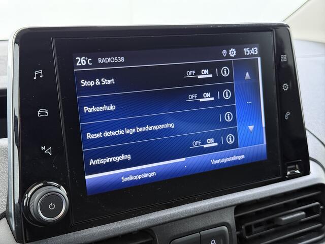 Toyota PROACE CITY 1.2T 111PK Benzine 3-Persoons Euro 6 Navi* Airco Apple Carplay Android Auto Cruise Control Pdc Live Regen-Lichtsensor Bluetooth Schuifdeur 1e Eigenaar Origineel Nederlandse Auto
