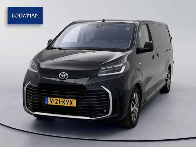 Toyota PROACE Electric Worker Professional Extra Range Long L2D DC 75 kWh Navigatie Dubbele cabine Camera Schuifdeur L+R 330km actieradius WLTP