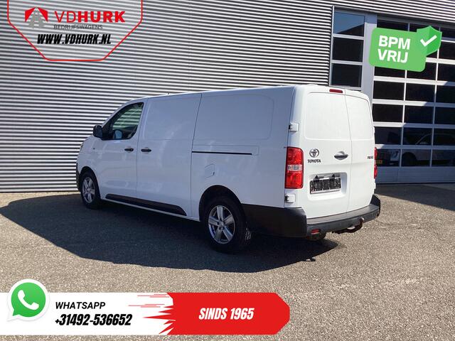 Toyota PROACE Worker 2.0 125 pk L3 Adapt.Cruise/ 2x Schuifdeur/ Head-Up/ Standkachel/ Stoelverw./ PDC/ LMV/ Trekhaak/ Airco