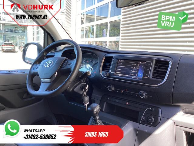 Toyota PROACE Worker 2.0 125 pk L3 Adapt.Cruise/ 2x Schuifdeur/ Head-Up/ Standkachel/ Stoelverw./ PDC/ LMV/ Trekhaak/ Airco
