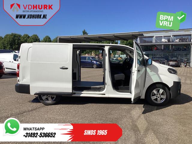 Toyota PROACE Worker 2.0 125 pk L3 Adapt.Cruise/ 2x Schuifdeur/ Head-Up/ Standkachel/ Stoelverw./ PDC/ LMV/ Trekhaak/ Airco