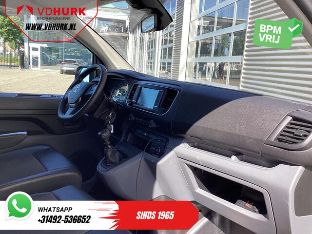 Toyota PROACE Worker 2.0 125 pk L3 Adapt.Cruise/ 2x Schuifdeur/ Head-Up/ Standkachel/ Stoelverw./ PDC/ LMV/ Trekhaak/ Airco