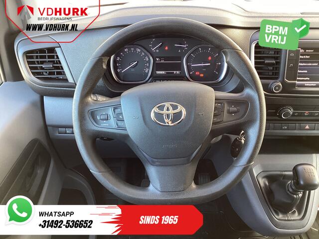 Toyota PROACE Worker 2.0 125 pk L3 Adapt.Cruise/ 2x Schuifdeur/ Head-Up/ Standkachel/ Stoelverw./ PDC/ LMV/ Trekhaak/ Airco