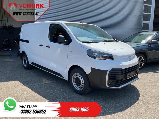 Toyota PROACE e-ProAce Worker 230 km WLTP Adapt.Cruise/ Standkachel/ Stuurverw./ Carplay/ Airco/ Camera/ PDC