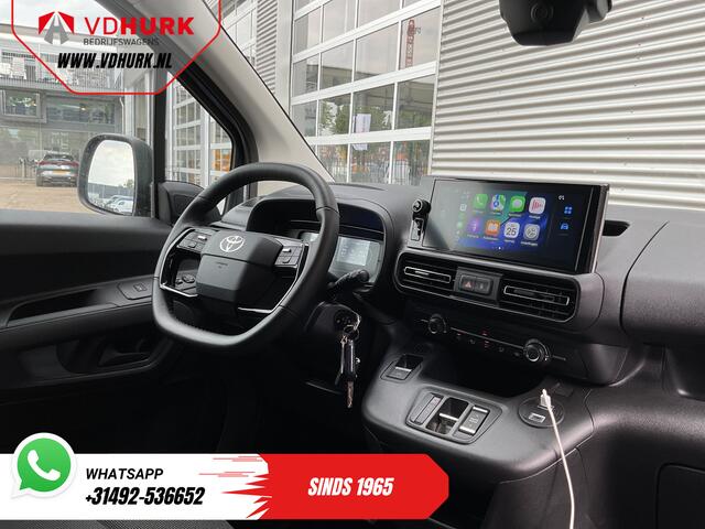 Toyota PROACE CITY Electric 50 kWh 340km WLTP L2 LED/ 3Pers./ Snellader/ Standkachel/ Stoelverw./ Stuurverw./ Carplay/ Camera/ PDC/ Cruise/ Airco