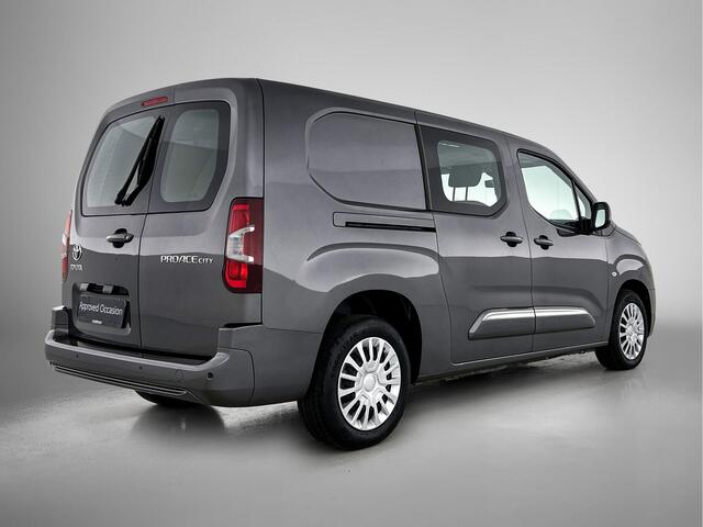 Toyota PROACE CITY 1.2 Turbo Live Long Automaat 5 ZITS | BTW Voertuig | Geel Kenteken | Achterbank | Apple CarPlay/Android Auto | Navigatie | Cruise Control |