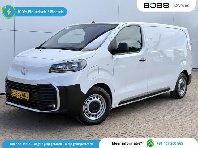 Toyota PROACE Electric 75kWh L1 348km WLTP EV 100KW Snelladen Climate Control Cruise Control Camera Parkeersensoren