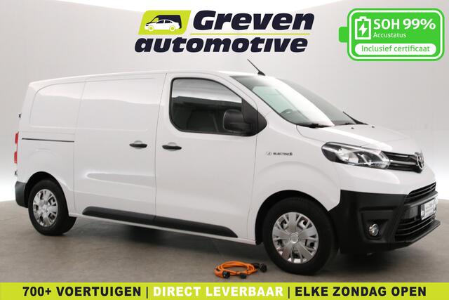 Toyota PROACE 75 kWh Extra Range L2H1 | Snelladen | SOH 99% | Airco | Cruise | Carplay | 3 Zits | Parkeersens.