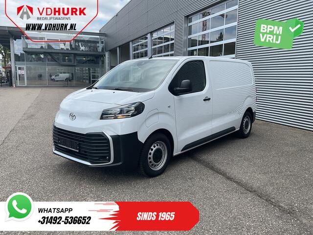 Toyota PROACE Electric Worker 75 kWh 350 km WLTP Snellader/ Carplay/ Climate/ PDC/ Cruise/ DAB