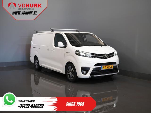 Toyota PROACE Electric Worker L3 75 kWh 345km WLTP 2x Schuifdeur/ LED/ Head-Up/ Snellader/ Keyless/ Stoelverw./ Carplay/ Navi/ Camera/ Climate/ PDC/ LMV/ Cruise/ Trekhaak