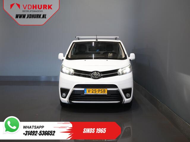 Toyota PROACE Electric Worker L3 75 kWh 345km WLTP 2x Schuifdeur/ LED/ Head-Up/ Snellader/ Keyless/ Stoelverw./ Carplay/ Navi/ Camera/ Climate/ PDC/ LMV/ Cruise/ Trekhaak