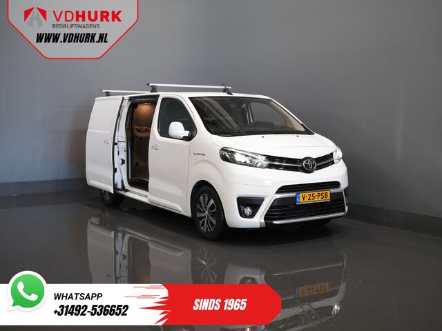 Toyota PROACE Electric Worker L3 75 kWh 345km WLTP 2x Schuifdeur/ LED/ Head-Up/ Snellader/ Keyless/ Stoelverw./ Carplay/ Navi/ Camera/ Climate/ PDC/ LMV/ Cruise/ Trekhaak