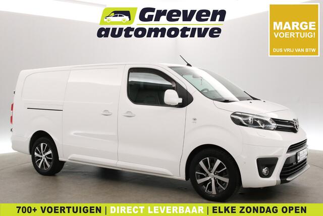 Toyota PROACE 2.0D L3H1 150PK | Marge | Automaat | Clima | Camera | Cruise | HuD | 3 Zits | 2xSchuifdeur Elektrisch | Trekhaak | Carplay
