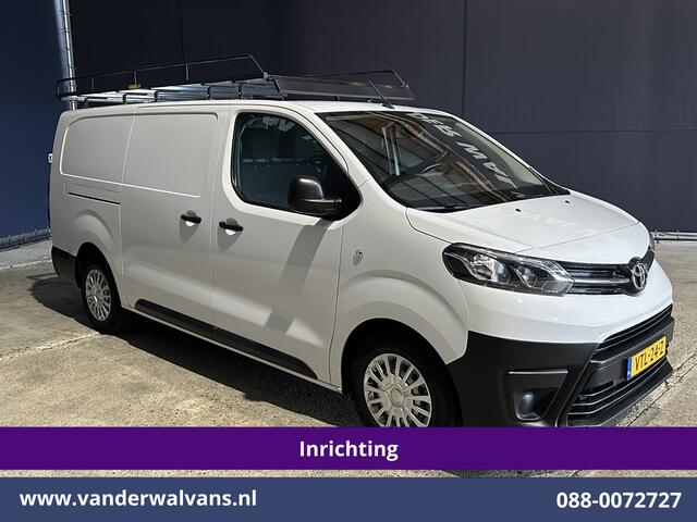 Toyota PROACE Worker 2.0 D-4D 145pk L3H1 Inrichting Euro6 Airco | Camera | Imperiaal | Apple Carplay | Cruisecontrol Android Auto, 2500kg Trekhaak, Bijrijdersbank