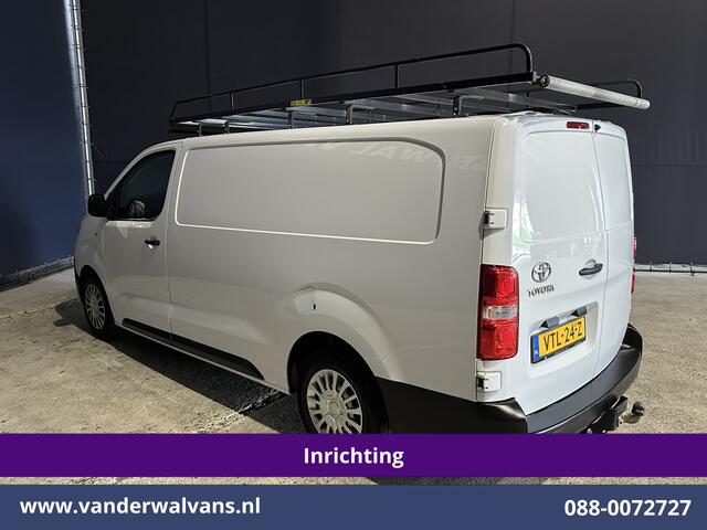 Toyota PROACE Worker 2.0 D-4D 145pk L3H1 Inrichting Euro6 Airco | Camera | Imperiaal | Apple Carplay | Cruisecontrol Android Auto, 2500kg Trekhaak, Bijrijdersbank