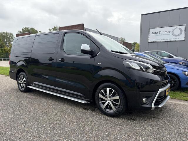 Toyota PROACE Worker 2.0 D-4D AUTOMAAT BLACK EDTION DUBBEL CABINE 177PK, LEDER,TREKHAAK, LM VELGEN, 2 SCHUIFDEUREN