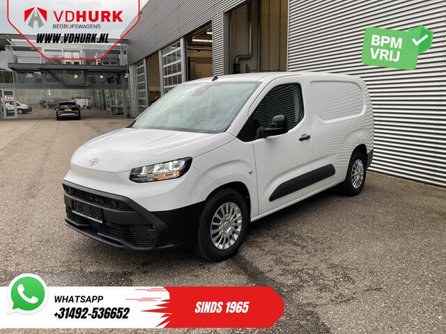 Toyota PROACE CITY Electric L2 50 kWh 340km WLTP Snellader/ LED/ 3Pers./ Carplay/ Airco/ Camera/ Cruise/ PDC/