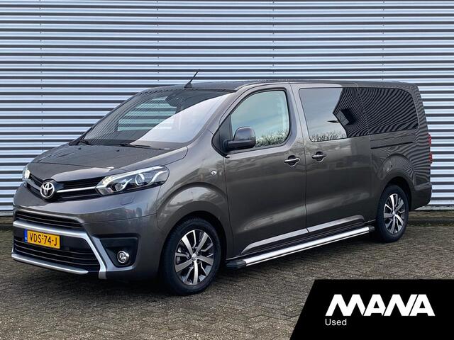 Toyota PROACE Verso 2.0 D-4D Dynamic L3H1 DC 177PK Automaat Dakraam LM Velgen Cruise 360camera Sensoren Bluetooth Navi