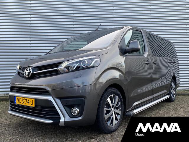 Toyota PROACE Verso 2.0 D-4D Dynamic L3H1 DC 177PK Automaat Dakraam LM Velgen Cruise 360camera Sensoren Bluetooth Navi