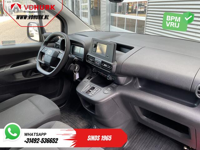 Toyota PROACE e-ProAce City 50 kWh 320 km WLTP L2 3Pers./ LED/ Standkachel/ Snellader/ 2x Schuifdeur/ Airco/ Cruise/ PDC/ DAB