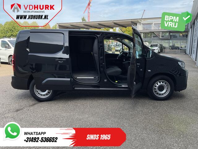 Toyota PROACE e-ProAce City 50 kWh 320 km WLTP L2 3Pers./ LED/ Standkachel/ Snellader/ 2x Schuifdeur/ Airco/ Cruise/ PDC/ DAB