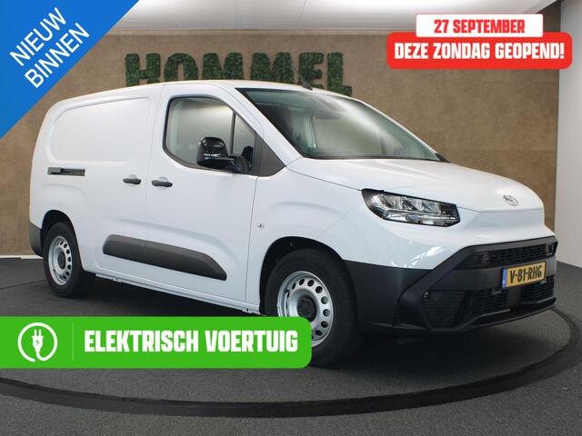Toyota PROACE CITY Electric Navigator LONG 50 kWh - DIRECT UITVOORRAAD LEVERBAAR - 3 FASE LADEN - SNELWEG LAADMOGELIJKHEID - NAVIGATIE - EXTRA LANGE LAADRUIMTE - APPLE CARPLAY/ANDROID AUTO - PARKEERSENSOREN ACHTER - SCHUIF DEUR RECHTS - 3 ZITS UITVOERING - 2 LAADKABELS - RUITEN IN ACHTERDEUREN - 16 INCH WIELEN MET BRIDGESTONE BANDEN