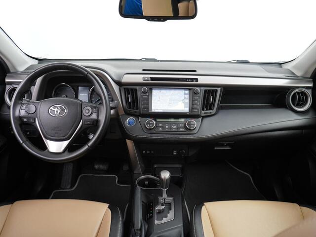 Toyota RAV4 2.5 Hybrid AWD Executive Business Trekhaak Schuifdak Leder