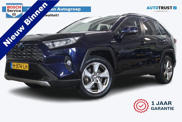 Toyota RAV4 2.5 Hybrid AWD Dynamic | Incl. 12 maanden garantie | Apple CarPlay | Cruise control | Trekhaak | Climate control | Parkeersensoren + camera | Getint glas | Verkeersbord erkenning | LED koplampen | LM 18'' |