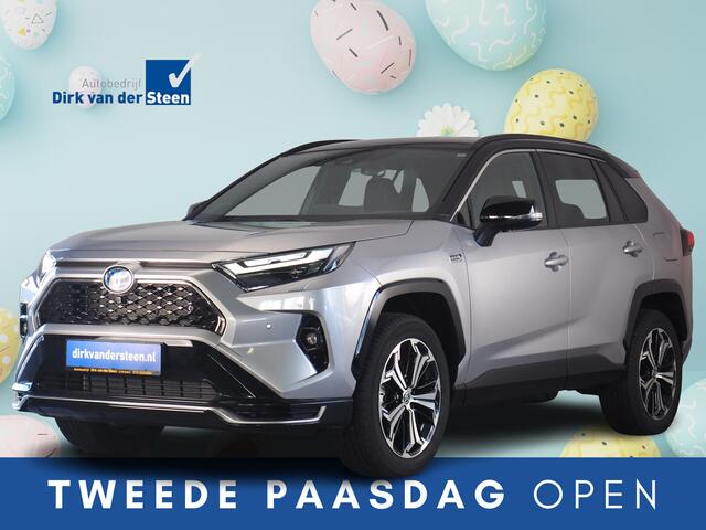 Toyota RAV4 2.5 Plug-in Hybrid AWD Bi-Tone Plus | 360° Camera | Dodehoekdetectie | Noodremassistent | JBL | Adaptive Cruise Control | Actieve parkeersensoren | Lane Assist | Achteropkomend verkeer waarschuwing | Inc. 220v Laadkabel