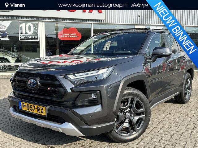 Toyota RAV4 2.5 Hybrid AWD ADVENTURE NL auto, 38052 KM, Panorama schuif/kantel dak, 1650 KG trekgewicht, 1e eigenaar, BEARLOCK