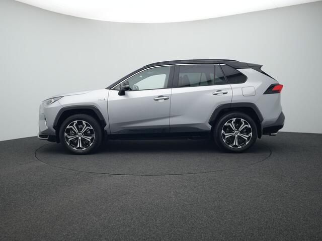 Toyota RAV4 2.5 Plug-in Hybrid AWD Bi-Tone Plus | Glazen Schuifdak | Zwart Leder Interieur |